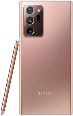 Samsung Electronics Galaxy Note 20 Ultra 5G Factory Unlocked Android Cell Phone, US Version, 128GB of Storage, Mobile Gaming Smartphone, Long-Lasting Battery, Mystic Bronze