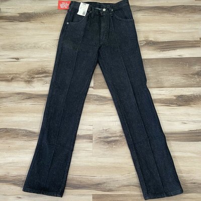 VIntage WRANGLER BlackJeans Reg Straight Leg 30 X 32 USA made Heavyweight