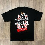 DS SS21 Anti social social club Kkoch Black Tee Shirt ASSC S-XL 100% Auth TS