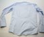 Eton Designer Dress Shirt Blue Long Sleeve French Cuff Mens Size 15.5 Medium