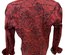 Mens RODEO WESTERN RED BLACK PAISLEY Long Sleeve Woven SNAP UP Shirt Cowboy 114