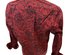 Mens RODEO WESTERN RED BLACK PAISLEY Long Sleeve Woven SNAP UP Shirt Cowboy 114