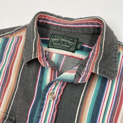 Vintage Ralph Lauren Polo Country (M) Southwest Blanket Twill Cotton Shirt