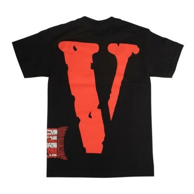 New VLONE x NAV Black 'Bad Habits but Good Intentions' T-Shirt Exclusive Tee