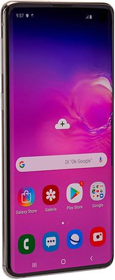 Samsung Galaxy S10 128GB 8GB RAM SM G973F Dual Sim LTE Factory Unlocked Smartphone Prism - Black