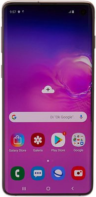 Samsung Galaxy S10 128GB 8GB RAM SM G973F Dual Sim LTE Factory Unlocked Smartphone Prism - Black